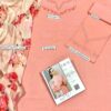 3 Pcs women's Unstitched Embroidered suit - Image 3