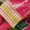 3 Pcs women's unstitched Embroidered suit - Image 2