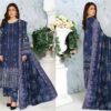3 Pcs women's unstitched Embroidered suit - Image 2