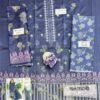 3 Pcs women's unstitched Embroidered suit - Image 3