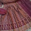 3 Pcs women's stitched Printed suit - Image 2