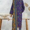 3 Pcs women's unstitched printed suit - Image 2