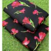 2 Pcs women's unstitched printed suit - Image 2
