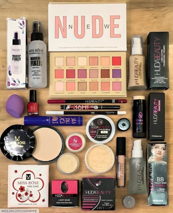 15 in 1 Makeup Deal- Complete Beauty Set With 15 Pcs for Flawless Looks