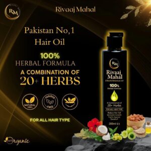 Nourishing Hair Oil for All Hair Types- Combination of 20+Herbs, 
200 ML