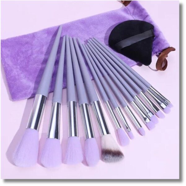 13 PCs Makeup Brushes Set for Perfect Makeup Application - Image 5