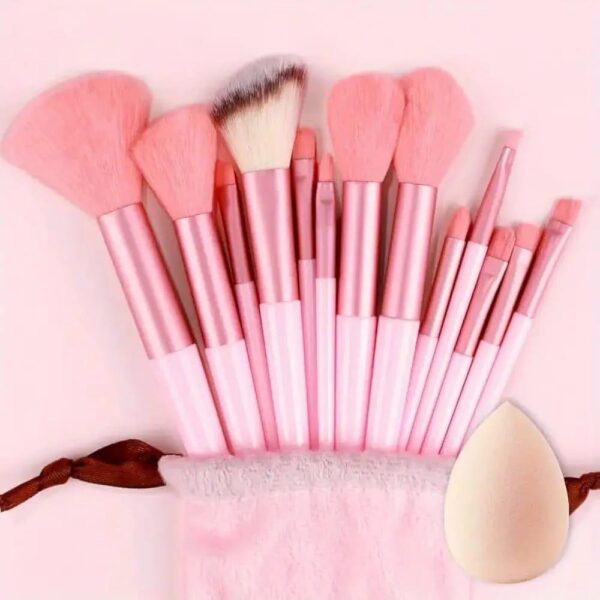 13 PCs Makeup Brushes Set for Perfect Makeup Application - Image 3