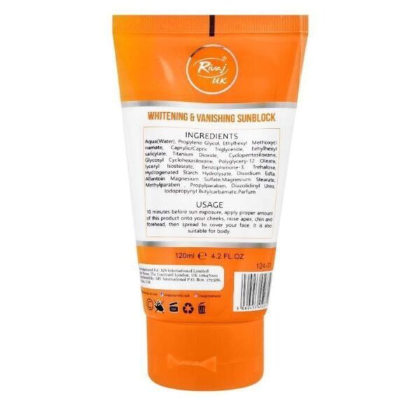Ultimate 100ml UV Protect ant Sunblock - Water resistant With Whitening Features - Image 2