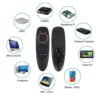 G10 Wireless Air Mouse Remote Control With Voice Option - Portable Black Design - Image 3
