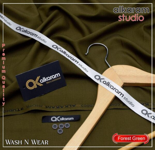 Men's Unstitched Wash & Wear Plan Suit