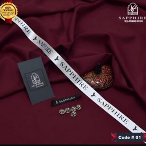 Men's Unstitched Wash & Wear Plan Suit