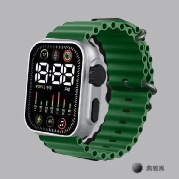 Unisex Waterproof Digital Display Watch - Image 3