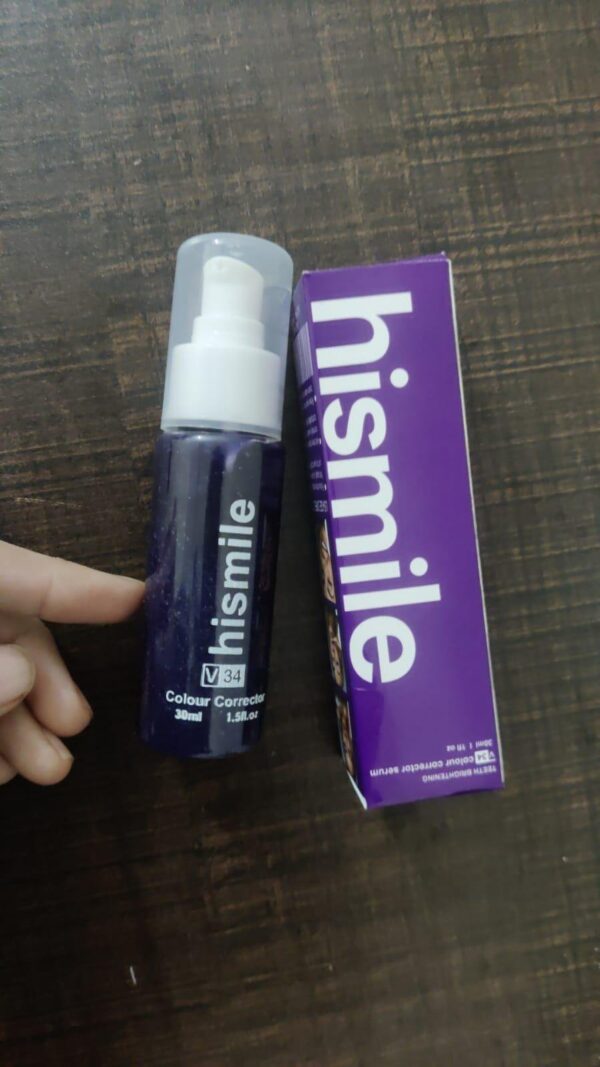 Teeth Whitening V34 Color Corrector Serum Purple Toothpaste