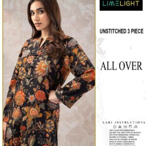 3 Pcs Women's Unstitched Printed Suit