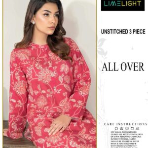 3 Pcs Women's Unstitched Printed Suit
