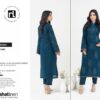 2 Pcs Women's Unstitched Embroidered Suit - Image 2