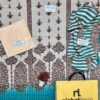 3 PCs Women Unstitched Printed Suit - Image 2
