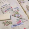 3PCs Women Unstitched Embroidered Suit - Image 3