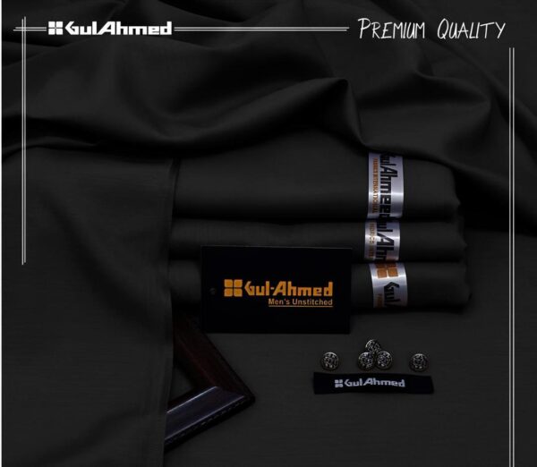 Men's Unstitched Wash & Wear Plain Suit  (Premium Quality)