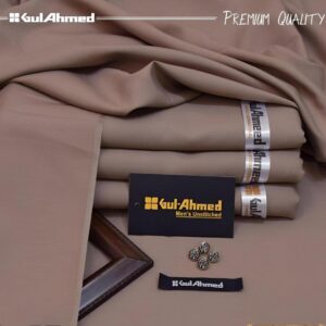 Men's Unstitched Wash & Wear Plain Suit (Premium Quality)