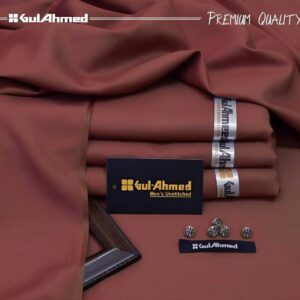 Men's Unstitched Wash & Wear Plain Suit (Premium Quality)