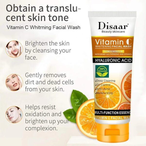 Vitamin C Whitening Face Wash - Image 3