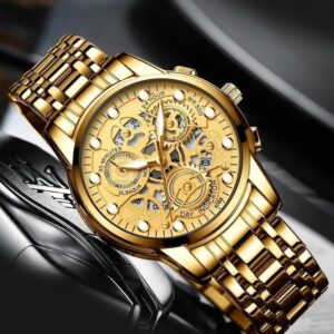 Men's Water Resistance Quartz Chronograph Watch