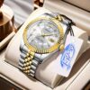 Men's non machenical Quartz log watch fashion causual High End High Value - Image 2