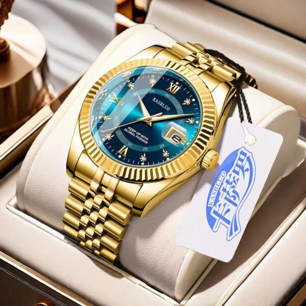 Men's non machenical Quartz log watch fashion causual High End High Value - Image 7
