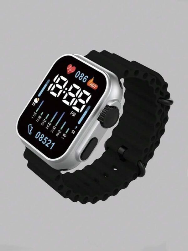 Men's Digital Display Watch - Water resistance