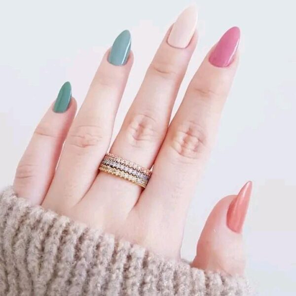 6 PCs Quick Dry Resists Peeling Nail Polish- Professional Quality For Smooth Coverage