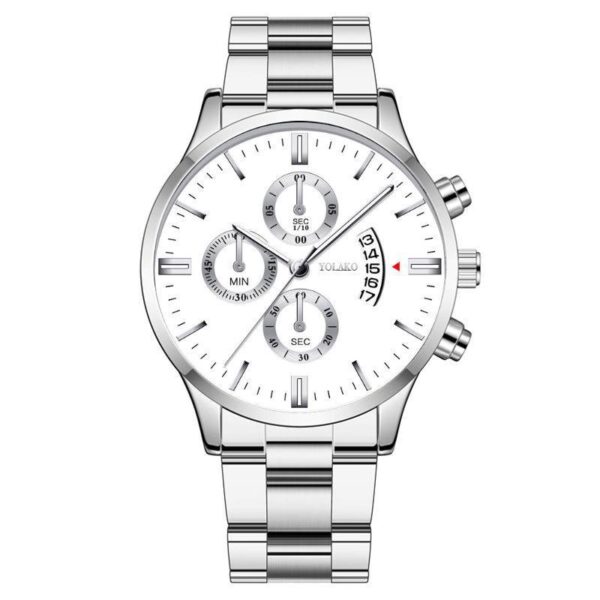 Business Fashion 3 eyes Six needle Calendars Men's Watches - Image 2