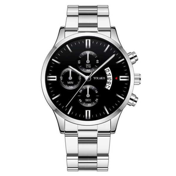 Business Fashion 3 eyes Six needle Calendars Men's Watches - Image 5