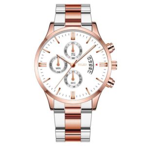 Business Fashion 3 eyes Six needle Calendars Men's Watches