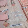 3 PCs Women's UnStitched Chikankari Embroidered Suit - Image 2