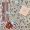 3 PCs Women's UnStitched Printed Embroidered Suit - Image 4