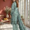 3 PCs Women's UnStitched Printed Embroidered Suit - Image 3