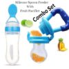Silicone Pacifier And Feeding Spoon Set - Image 2