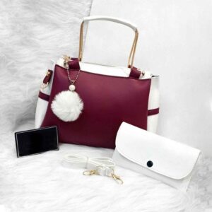 Girl's Rexine Plain Shoulder Bag