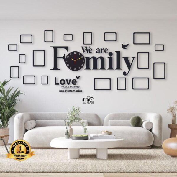 Family Wall Hanging with Frames