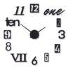 Beautiful Mix Digit Wood Wall Clock - Image 2