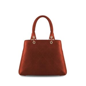 BagX- Eden choco PU Leather Handbag-Brown