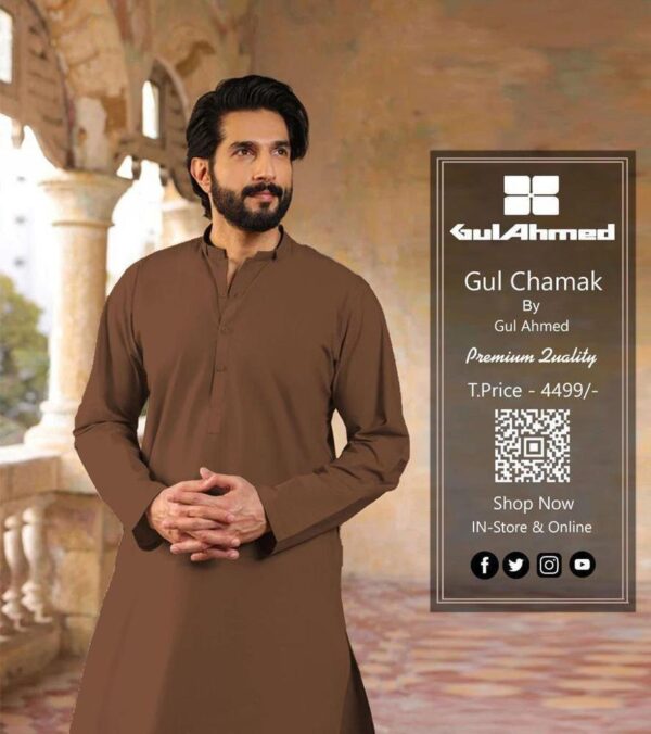 Men's Unstitched Cotton Sotton Plain Suit