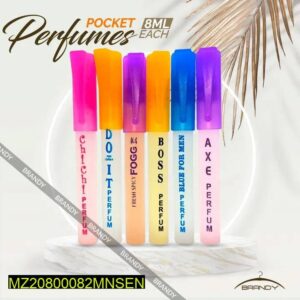 Pack of 6 - Pocket Size Pen  Perfumes for Women