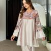 2 PCs Women's stitched Printed Suit - Image 3